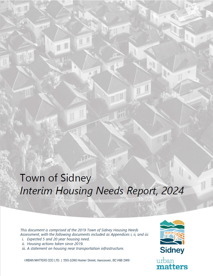 2024 Interim Housing Needs Report Front Page